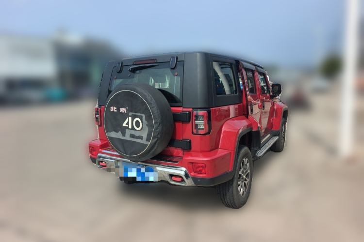 Used BAIC Off-Road BJ40 2019 2.3T Automatic Four-Wheel Drive Urban Hunter Edition Flagship Model China VI Emission Standard Rear Right 45 Deg