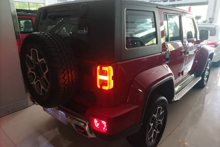 Used BAIC Off-Road BJ40 2019 PLUS 2.3T Automatic Four-Wheel Drive Flagship Edition China VI Emission Standard Rear Right 45 Deg