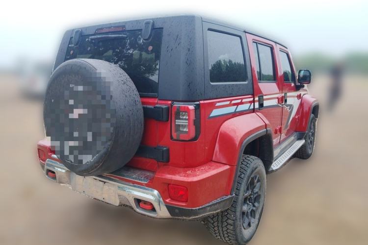 Used BAIC Off-Road BJ40 2019 2.3T Automatic Four-Wheel Drive Ring the Tower Champion Edition China VI Rear Right 45 Deg