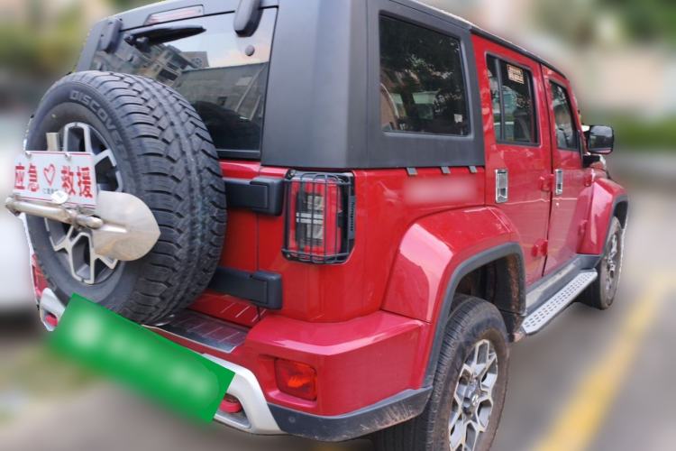 Used BAIC Off-Road BJ40 2019 PLUS 2.3T Automatic Four-Wheel Drive Premium Edition China VI Rear Right 45 Deg