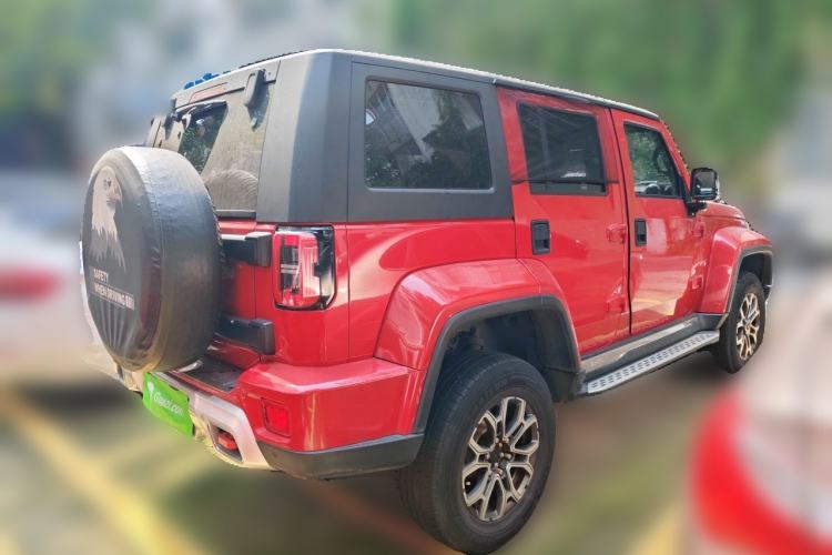 Used BAIC Off-Road BJ40 2019 2.3T Automatic Four-Wheel Drive Urban Hunter Edition Premium Model China VI Emission Standard Rear Right 45 Deg