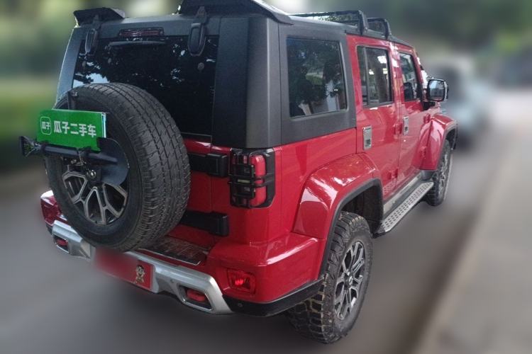 Used BAIC Off-Road BJ40 2019 2.0T Automatic Four-Wheel Drive Urban Hunter Edition Premium Model China V Emission Standard Rear Right 45 Deg