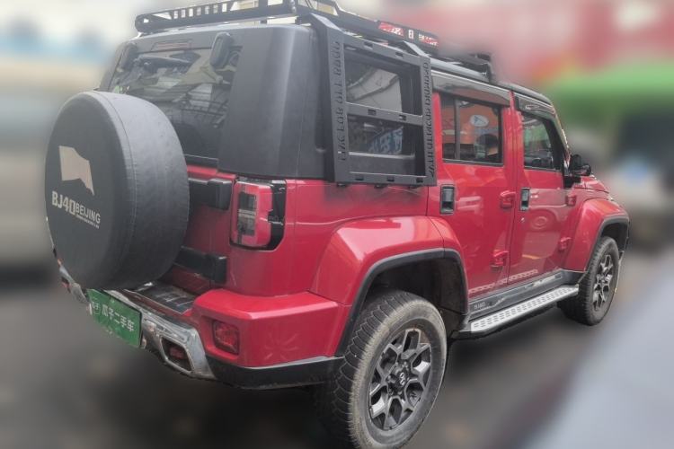 Used BAIC Off-Road BJ40 2019 PLUS 2.3T Automatic Four-Wheel Drive Flagship Edition China VI Emission Standard Rear Right 45 Deg