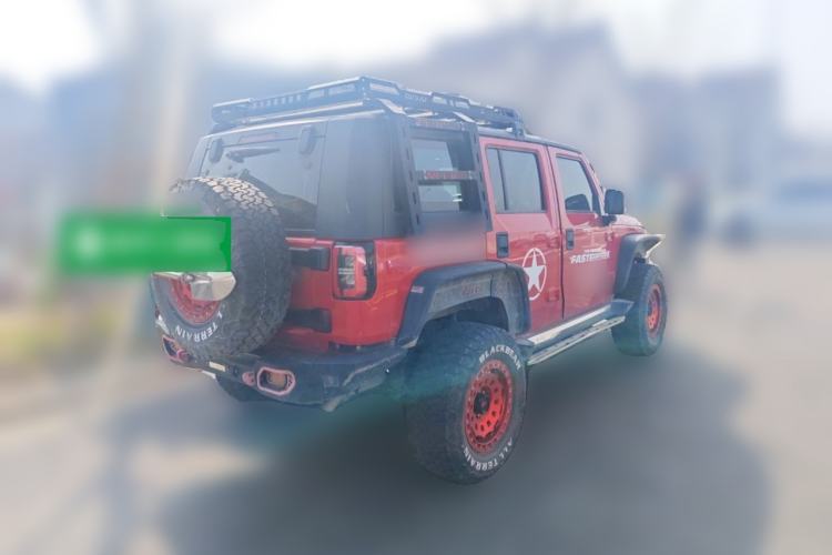 Used BAIC Off-Road BJ40 2019 PLUS 2.3T Automatic Four-Wheel Drive Premium Edition China VI Rear Right 45 Deg