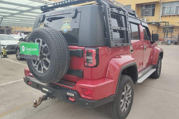 Used BAIC Off-Road BJ40 2019 2.3T Automatic Four-Wheel Drive Urban Hunter Edition Flagship Model China VI Emission Standard Rear Right 45 Deg