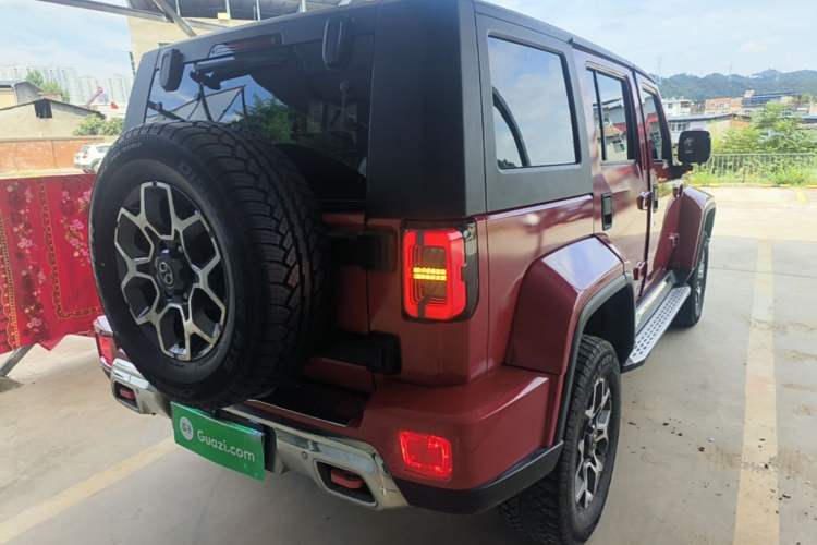 Used BAIC Off-Road BJ40 2019 PLUS 2.3T Automatic Four-Wheel Drive Flagship Edition China VI Emission Standard Rear Right 45 Deg