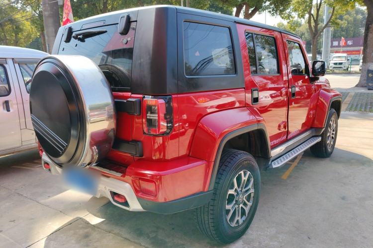 Used BAIC Off-Road BJ40 2019 2.3T Automatic Four-Wheel Drive Urban Hunter Edition Premium Model China VI Emission Standard Rear Right 45 Deg