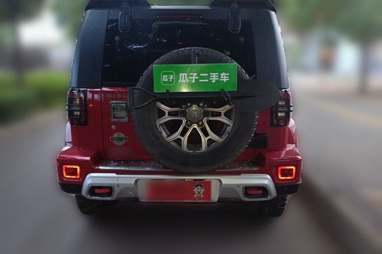 Used BAIC Off-Road BJ40 2019 2.0T Automatic Four-Wheel Drive Urban Hunter Edition Premium Model China V Emission Standard Rear