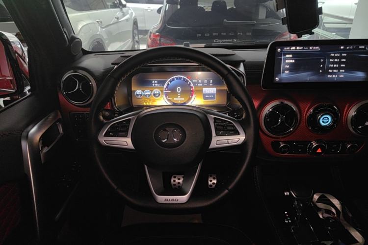 Used BAIC Off-Road BJ40 2019 2.3T Automatic Four-Wheel Drive Ring the Tower Champion Edition China VI Steering Wheel