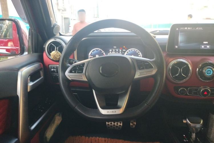 Used BAIC Off-Road BJ40 2019 2.3T Automatic Four-Wheel Drive Ring the Tower Champion Edition China VI Steering Wheel