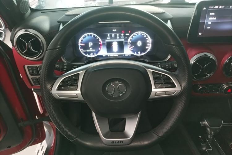 Used BAIC Off-Road BJ40 2019 PLUS 2.3T Automatic Four-Wheel Drive Flagship Edition China VI Emission Standard Steering Wheel