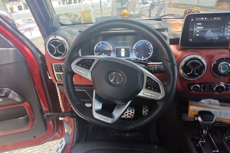 Used BAIC Off-Road BJ40 2019 PLUS 2.3T Automatic Four-Wheel Drive Flagship Edition China VI Emission Standard Steering Wheel