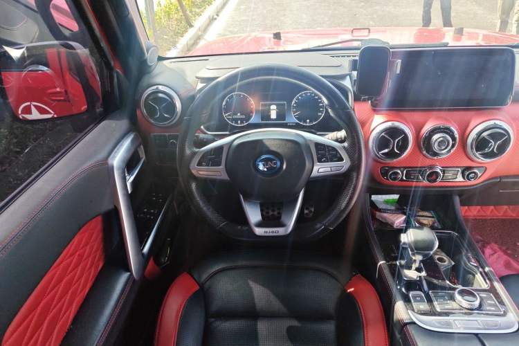 Used BAIC Off-Road BJ40 2019 PLUS 2.3T Automatic Four-Wheel Drive Premium Edition China VI Steering Wheel