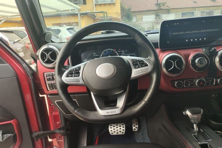 Used BAIC Off-Road BJ40 2019 2.3T Automatic Four-Wheel Drive Urban Hunter Edition Flagship Model China VI Emission Standard Steering Wheel