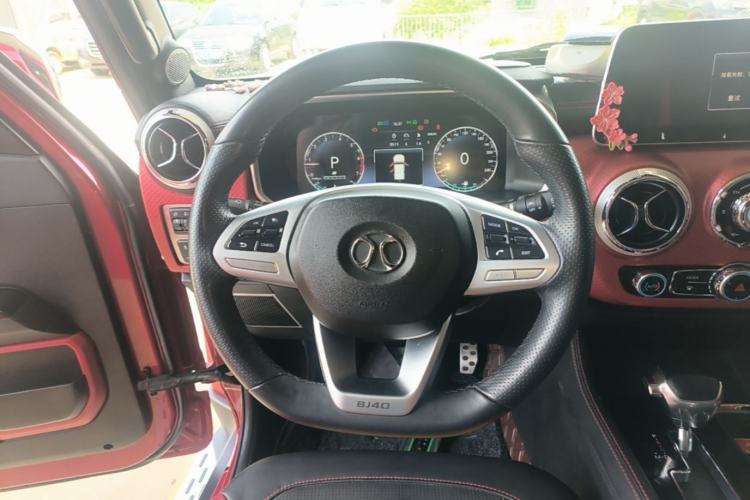 Used BAIC Off-Road BJ40 2019 PLUS 2.3T Automatic Four-Wheel Drive Flagship Edition China VI Emission Standard Steering Wheel