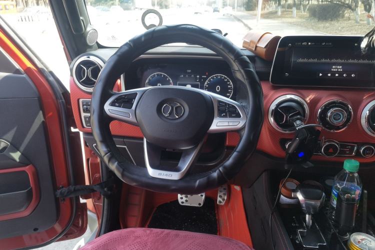 Used BAIC Off-Road BJ40 2019 2.0T Automatic Four-Wheel Drive Urban Hunter Edition Flagship Model China V Emission Standard Steering Wheel