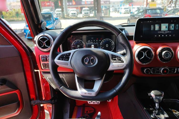 Used BAIC Off-Road BJ40 2019 2.3T Automatic Four-Wheel Drive Urban Hunter Edition Premium Model China VI Emission Standard Steering Wheel
