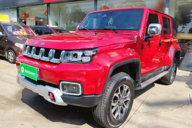 Used BAIC Off-Road BJ40 2019 2.3T Automatic Four-Wheel Drive Urban Hunter Edition Premium Model China VI Emission Standard