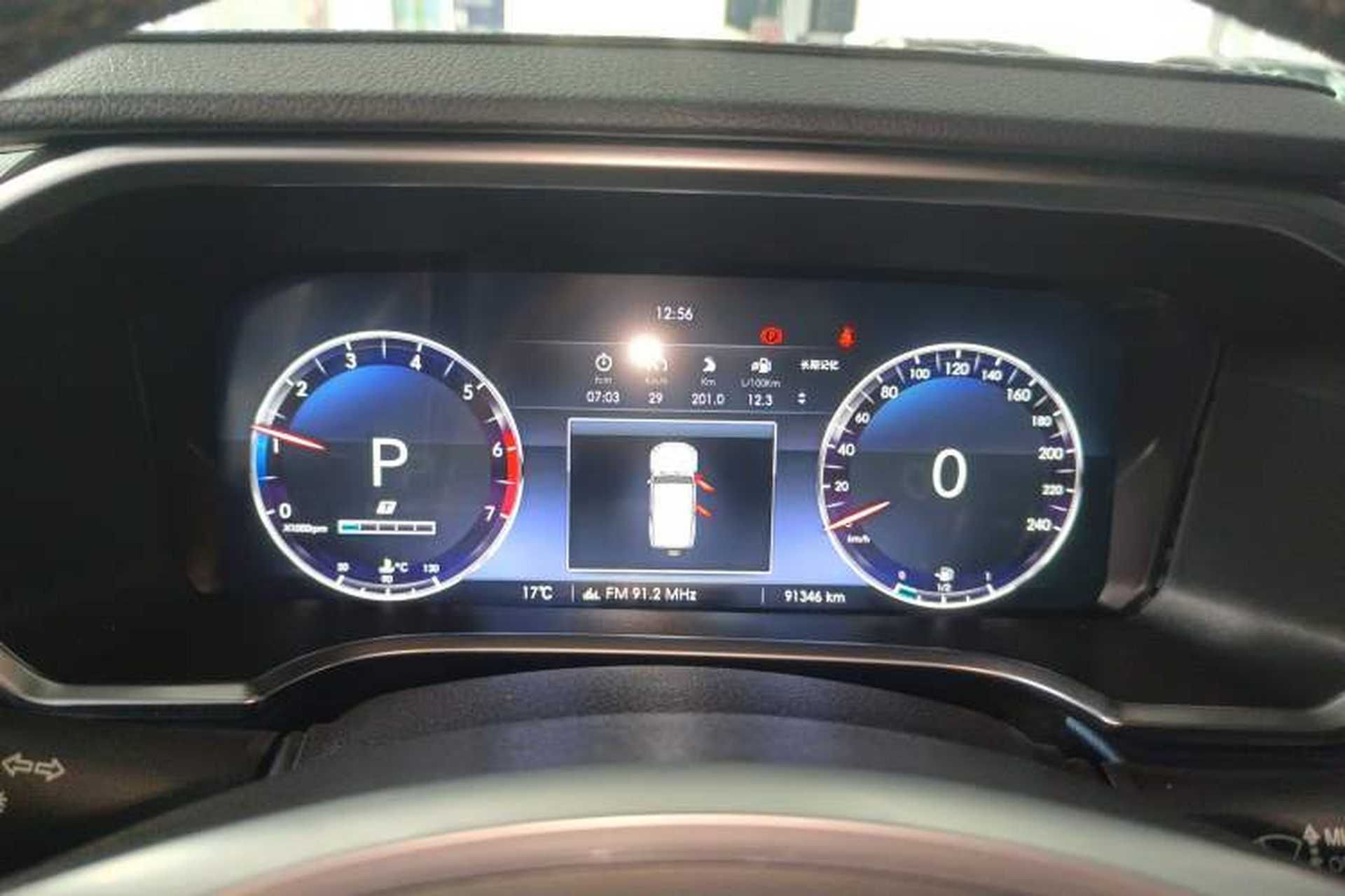 Used BAIC Off-Road BJ40 2019 PLUS 2.3T Automatic Four-Wheel Drive Premium Edition China VI Instrument Cluster