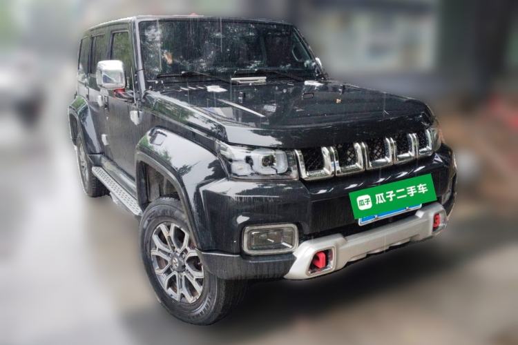 Used BAIC Off-Road BJ40 2019 Updated Version 2.0T Automatic All-Wheel Drive Urban Hunter Edition Premium China V Emission Standard Front Right 45 Deg