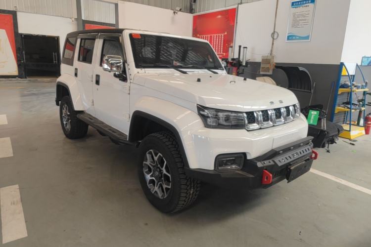 Used BAIC Off-Road BJ40 2019 PLUS 2.3T Automatic Four-Wheel Drive Premium Edition China VI Front Right 45 Deg