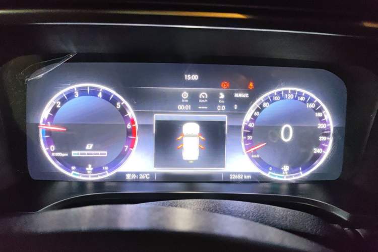 Used BAIC Off-Road BJ40 2019 PLUS 2.3T Manual Four-Wheel Drive Prestige Edition China VI Emission Standard Instrument Cluster