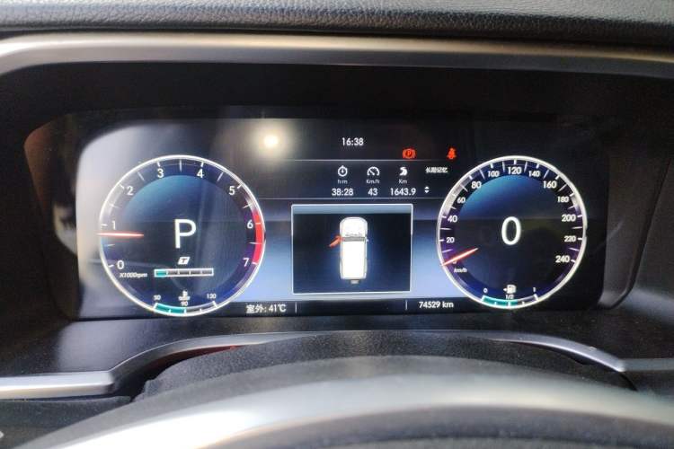 Used BAIC Off-Road BJ40 2019 2.3T Automatic Four-Wheel Drive Urban Hunter Edition Premium Model China VI Emission Standard Instrument Cluster