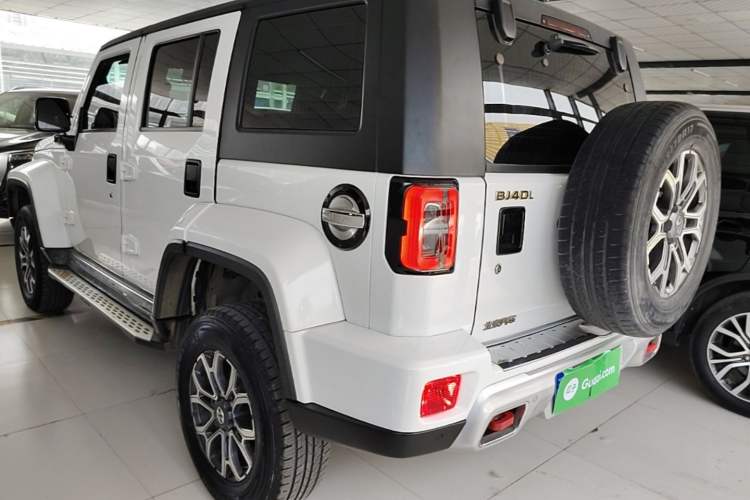 Used BAIC Off-Road BJ40 2019 2.3T Automatic Four-Wheel Drive Urban Hunter Edition Premium Model China VI Emission Standard Rear Left 45 Deg