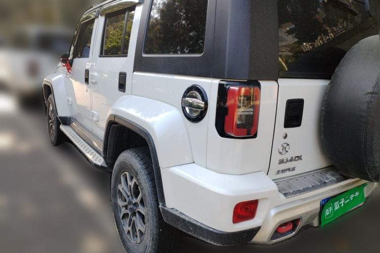 Used BAIC Off-Road BJ40 2019 2.3T Automatic Four-Wheel Drive Urban Hunter Edition Premium Model China VI Emission Standard Rear Left 45 Deg