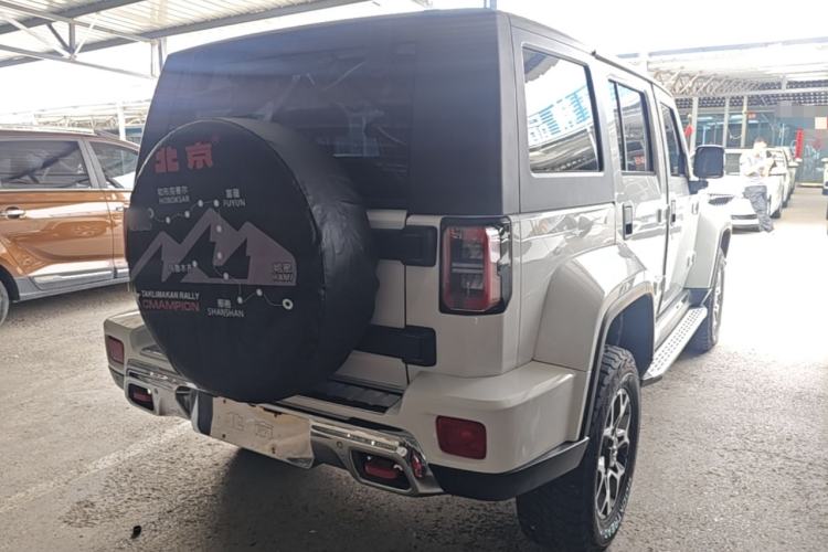Used BAIC Off-Road BJ40 2019 PLUS 2.3T Automatic Four-Wheel Drive Flagship Edition China VI Emission Standard Rear Right 45 Deg