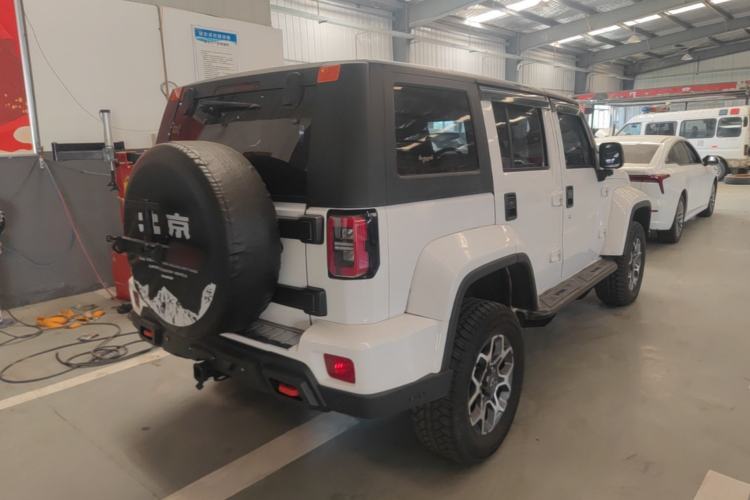 Used BAIC Off-Road BJ40 2019 PLUS 2.3T Automatic Four-Wheel Drive Premium Edition China VI Rear Right 45 Deg