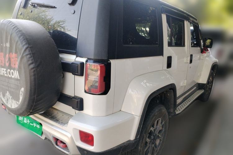 Used BAIC Off-Road BJ40 2019 2.3T Automatic Four-Wheel Drive Urban Hunter Edition Premium Model China VI Emission Standard Rear Right 45 Deg