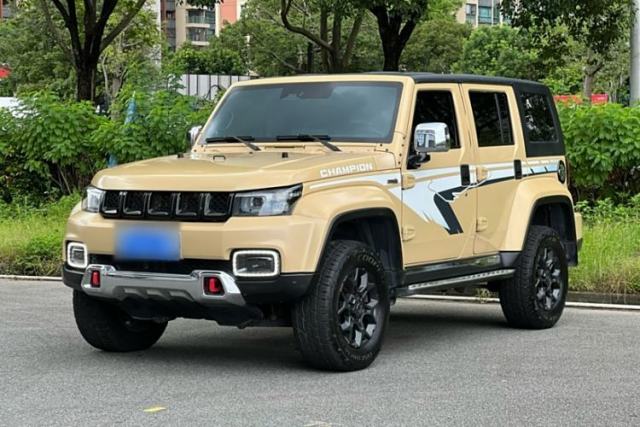 Used BAIC Off-Road BJ40 2019 2.3T Automatic Four-Wheel Drive Ring the Tower Champion Edition China VI