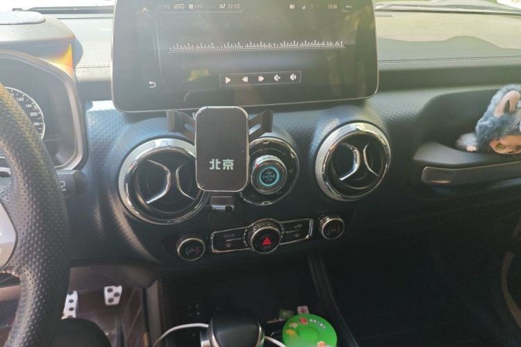 Used BAIC Off-Road BJ40 2019 2.3T Automatic Four-Wheel Drive Ring the Tower Champion Edition China VI Audio And AC Panel
