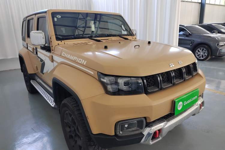 Used BAIC Off-Road BJ40 2019 2.3T Automatic Four-Wheel Drive Ring the Tower Champion Edition China VI Front Right 45 Deg