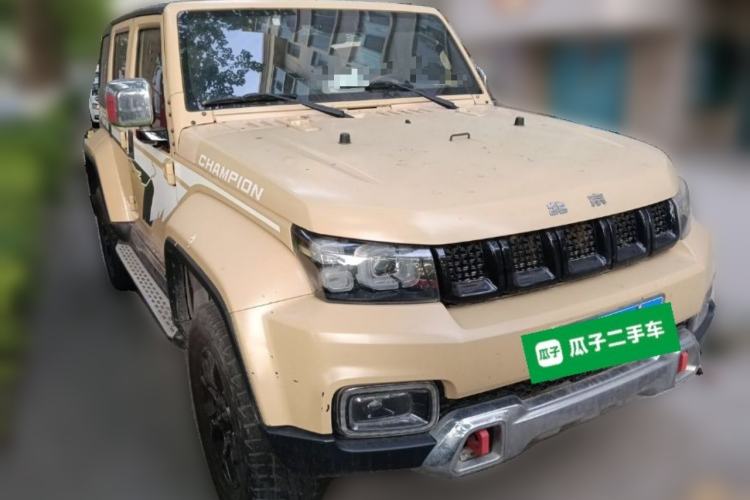 Used BAIC Off-Road BJ40 2019 2.3T Automatic Four-Wheel Drive Ring the Tower Champion Edition China VI Front Right 45 Deg