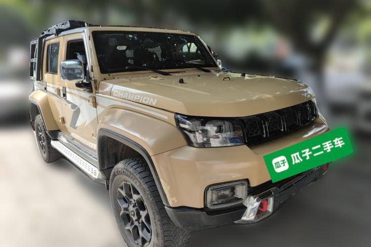 Used BAIC Off-Road BJ40 2019 2.3T Automatic Four-Wheel Drive Ring the Tower Champion Edition China VI Front Right 45 Deg