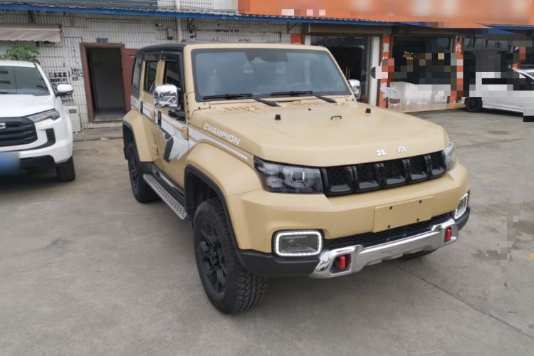 Used BAIC Off-Road BJ40 2019 2.3T Automatic Four-Wheel Drive Ring the Tower Champion Edition China VI Front Right 45 Deg