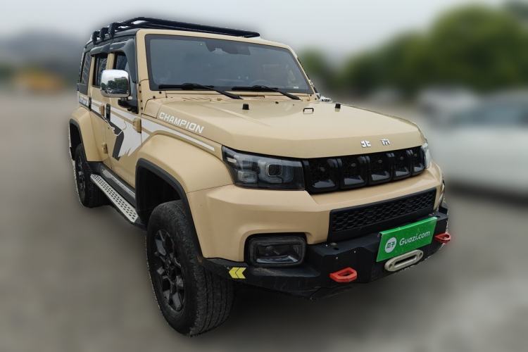 Used BAIC Off-Road BJ40 2019 2.3T Automatic Four-Wheel Drive Ring the Tower Champion Edition China VI Front Right 45 Deg