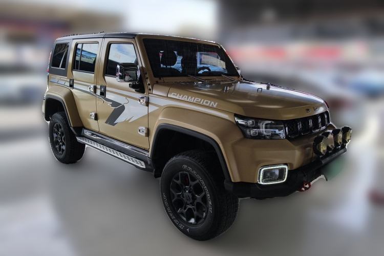 Used BAIC Off-Road BJ40 2019 2.3T Automatic Four-Wheel Drive Ring the Tower Champion Edition China VI Front Right 45 Deg