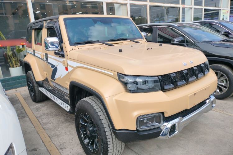 Used BAIC Off-Road BJ40 2019 2.3T Automatic Four-Wheel Drive Ring the Tower Champion Edition China VI Front Right 45 Deg