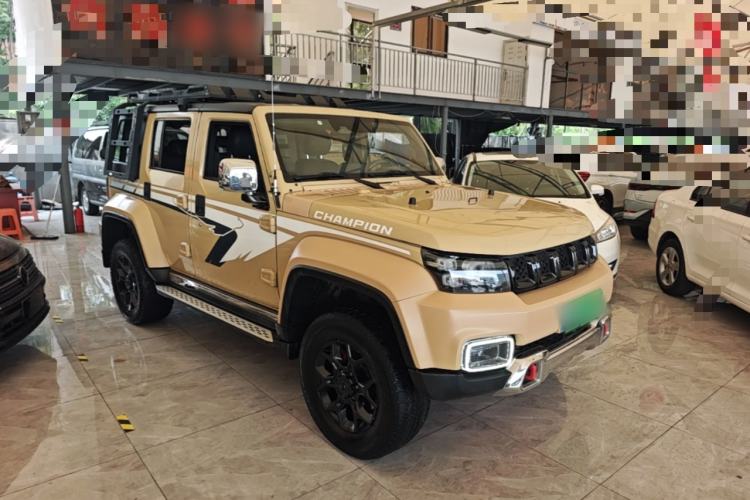 Used BAIC Off-Road BJ40 2019 2.3T Automatic Four-Wheel Drive Ring the Tower Champion Edition China VI Front Right 45 Deg