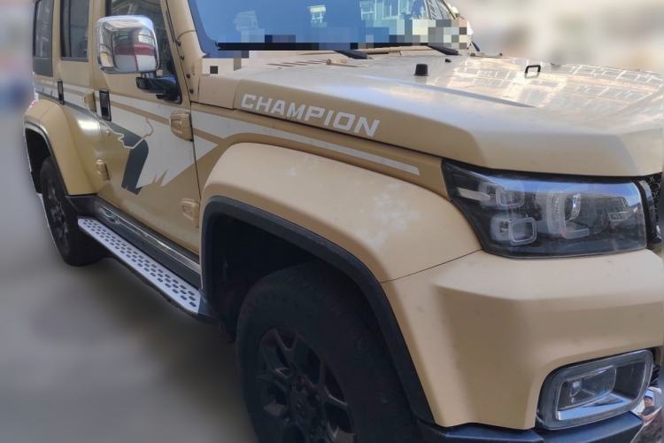 Used BAIC Off-Road BJ40 2019 2.3T Automatic Four-Wheel Drive Ring the Tower Champion Edition China VI Front Right 45 Deg