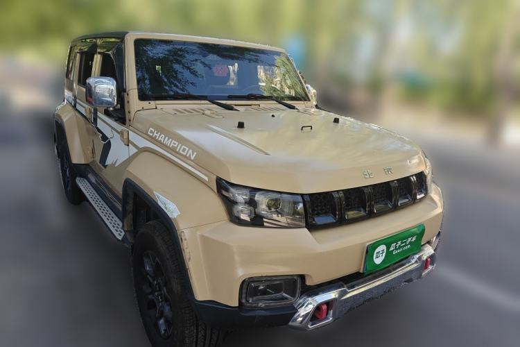 Used BAIC Off-Road BJ40 2019 2.3T Automatic Four-Wheel Drive Ring the Tower Champion Edition China VI Front Right 45 Deg