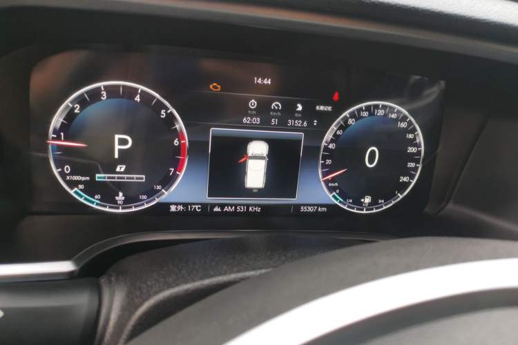 Used BAIC Off-Road BJ40 2019 2.3T Automatic Four-Wheel Drive Ring the Tower Champion Edition China VI Instrument Cluster