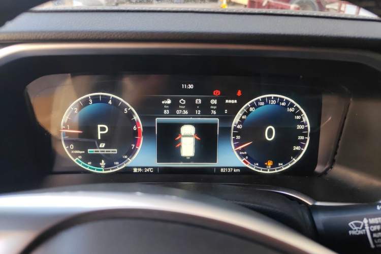 Used BAIC Off-Road BJ40 2019 2.3T Automatic Four-Wheel Drive Ring the Tower Champion Edition China VI Instrument Cluster