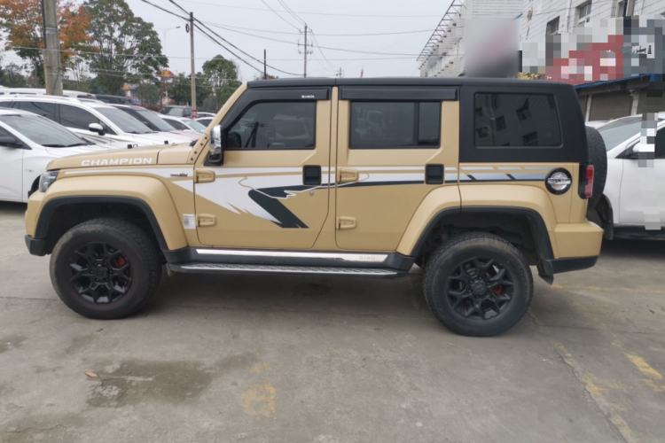 Used BAIC Off-Road BJ40 2019 2.3T Automatic Four-Wheel Drive Ring the Tower Champion Edition China VI Left Side