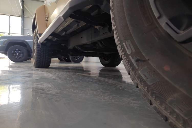 Used BAIC Off-Road BJ40 2019 2.3T Automatic Four-Wheel Drive Ring the Tower Champion Edition China VI Left Side Sill