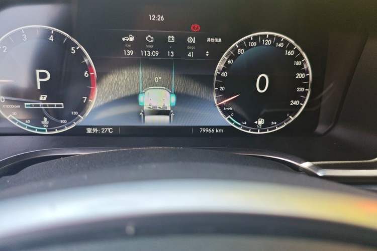 Used BAIC Off-Road BJ40 2019 2.3T Automatic Four-Wheel Drive Ring the Tower Champion Edition China VI Odometer Close Up