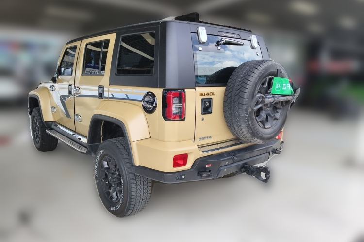 Used BAIC Off-Road BJ40 2019 2.3T Automatic Four-Wheel Drive Ring the Tower Champion Edition China VI Rear Left 45 Deg